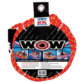 Wow Corde de remorquage de sport nautique 2K, 60'