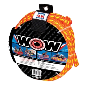 Wow Corde de remorquage de sport nautique 4K, 60'