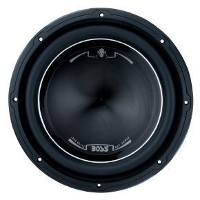 BossAudio Caisson d'extrêmes graves à double bobine acoustique de 4 ohms