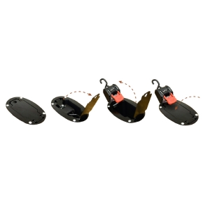 Boatbuckle Sangle d arrimage à cliquet encastré CargoBuckle