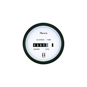 Faria Compteur d'heure série Euro blanc
