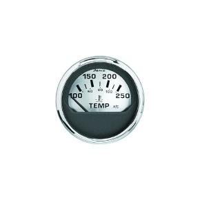 Faria Indicateur de température de l eau série argent repoussé