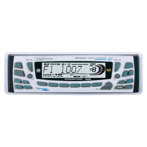 BossAudio Récepteur audio /lecteur marin MP3/CD/AM/FM/RDS, entrée AUX en façade