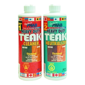CaptainPhab Nettoyant pour teck en deux produits