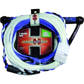 Hydroslide Corde pour planche nautique en 5 sections