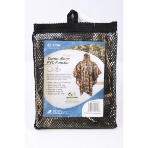 Onyx Poncho en PVC