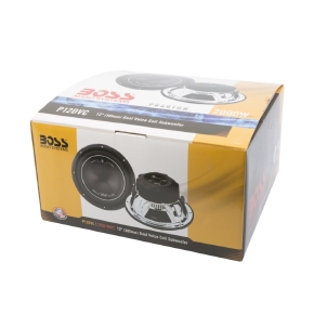 BossAudio Caisson d'extrêmes graves à double bobine acoustique de 4 ohms