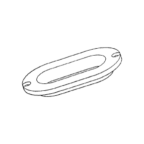 Thmarine Passe-fils oval