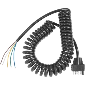 Wesbar Connecteur de remorque spirale