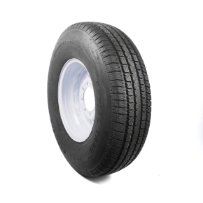 TheCarlstarGroupLLC Pneu et roue blanche assemblé 
