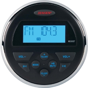 Jensen Récepteur Audio AM/FM/WB/USB compact