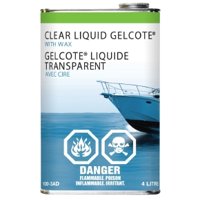 CaptainPhab Liquide transparent Gelcote avec cire