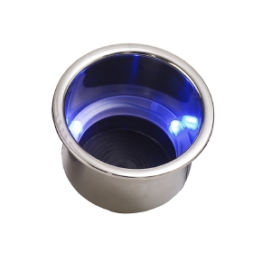 SeaDog Porte-gobelet en acier inoxydable avec LED