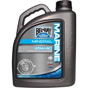 BelRay Huile de moteur minérale 4-temps, 25W-40