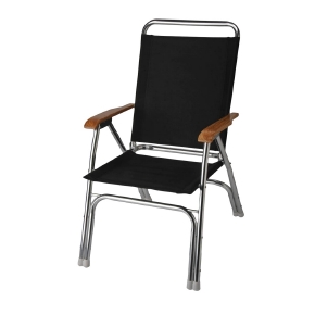 Garelick Chaise de quai à dossier élevé