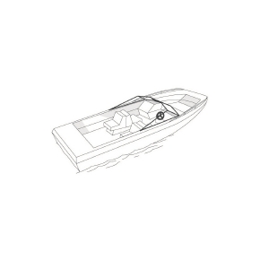 Boatersports Housse de protection de bateau, Fond en V I/O Euro