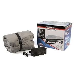 Kimpex Housse de protection de bateau de pêche en aluminium avec pare-brise