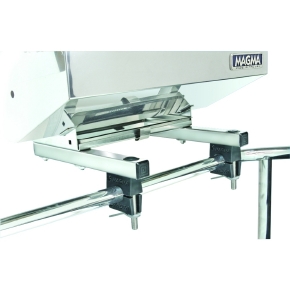 Magma Rail d appui rond horizontal étendu « double » pour BBQ