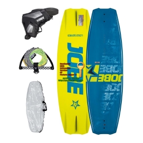 Jobe Ensemble de Wakeboard Série Logo bleu