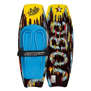 Jobe Planche nautique à genouillère Chilipepper,  « Swallow-tail design »