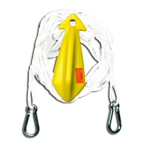 Hydroslide Harnais de corde de 12  avec poulie
