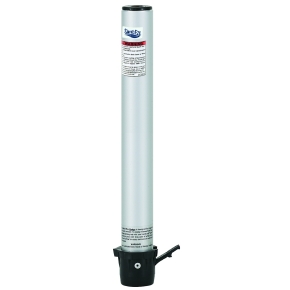 Attwood Montant de siège élévateur fini satin anodisé 13 po
