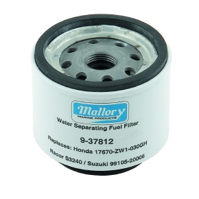 Mallory Filtre séparateur carburant eau 9-37812